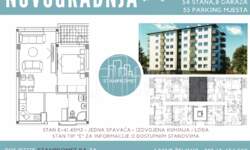 Jednosoban stan, Banja Luka, prodaja, 41m2, 76682KM, id967