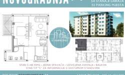 Jednosoban stan, Banja Luka, prodaja, 48m2, 89817KM, id969